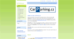 Desktop Screenshot of carparking.cz