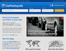 Tablet Screenshot of carparking.info